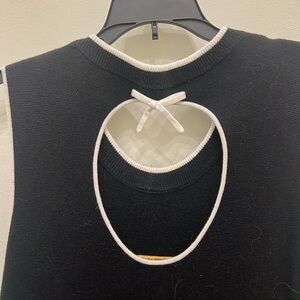 Kate Spade - Black and White Sweater Dress